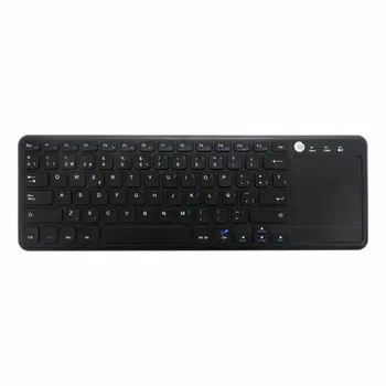 Keyboard with Touchpad CoolBox CoolTouch Black QWERTY