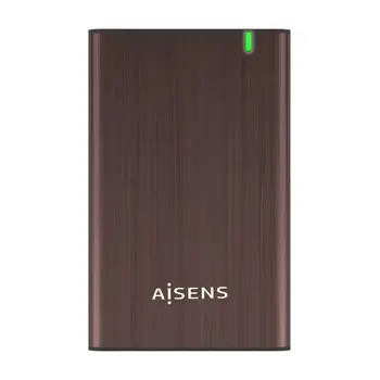 Hard drive case Aisens ASE-2525BWN Brown 2,5"