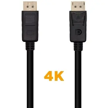 DisplayPort Cable Aisens A124-0548 Black 50 cm
