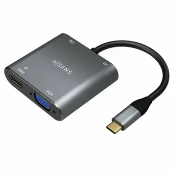USB-C to VGA/HDMI Adapter Aisens A109-0626