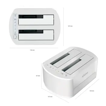 Charging base Aisens ASDS-D02W