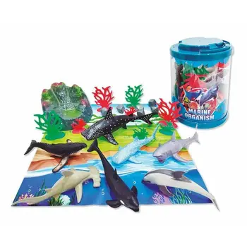 Playset 22 x 17 cm animals