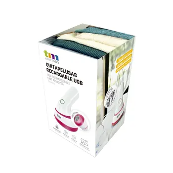 Rechargeable Electric Lint Remover TM Electron White Compact