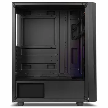 ATX Semi-tower Box Nox-Xtreme NXHUMMERFROST Black ATX