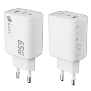 Wall Charger LEOTEC LECSPH65W3W2 65 W White
