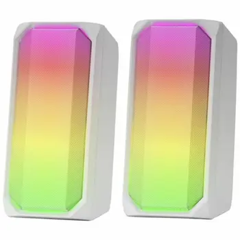 Portable Bluetooth Speakers Mars Gaming MSRGBW White 15 W 4 W