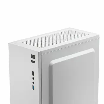ATX Semi-tower Box Mars Gaming MC100W White ATX LED RGB