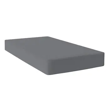 Fitted bottom sheet HappyFriday BASIC Beige 105 x 200 x 32 cm