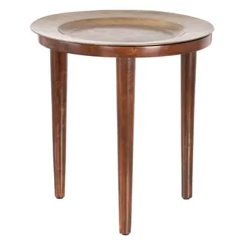 Side table Golden Natural 50 x 50 x 52,5 cm