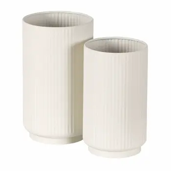 Set of Planters Multicolour Iron 2 Units