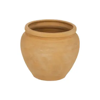 Vase Yellow Ceramic 30 x 30 x 28 cm