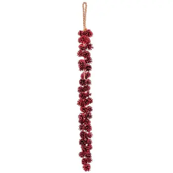 Christmas bauble Red Pineapples 110 cm