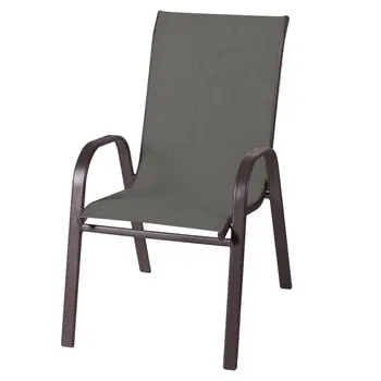 Garden chair Nerea 56 x 68 x 93 cm Brown Steel
