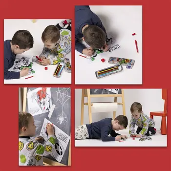 School Set Marvel 16 Pieces