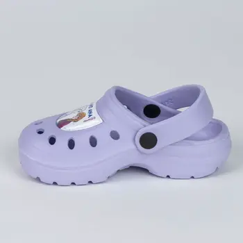 Beach Sandals Frozen Purple