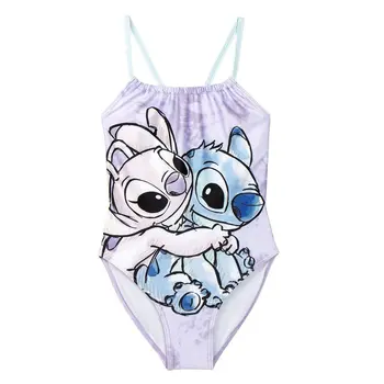Swimsuit for Girls Stitch Multicolour