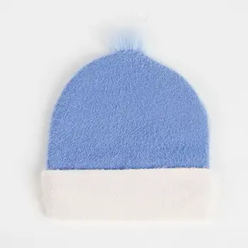 Child Hat Stitch Blue