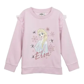 Children’s Sweatshirt without Hood Frozen Light Pink
