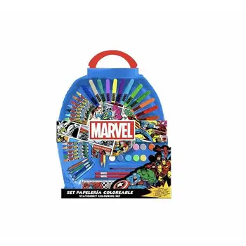Stationery Set Marvel Blue