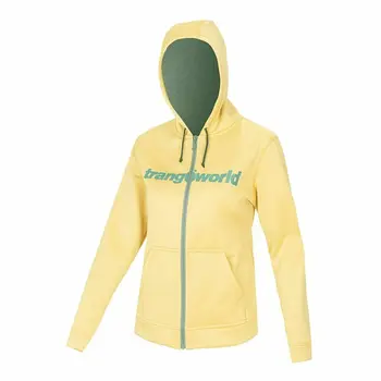Women's Sports Jacket Trangoworld Liena With hood Yellow
