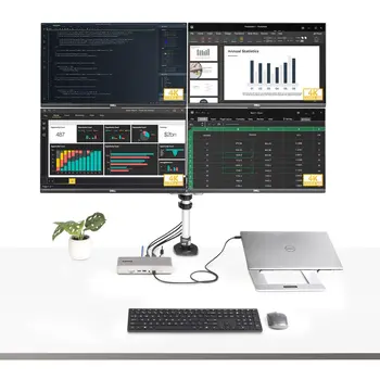 Keyboard case Startech 132UE-TB4USB4DOCK