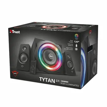 PC Speakers Trust GXT 629 Tytan 120 W Black 30 W 60 W 10 W