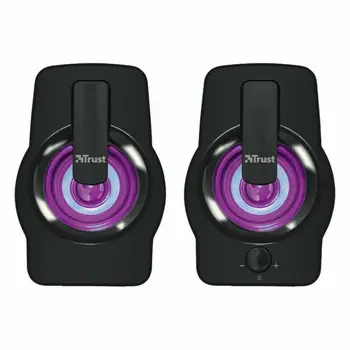 PC Speakers Trust Gemi RGB Black 6 W 12 W