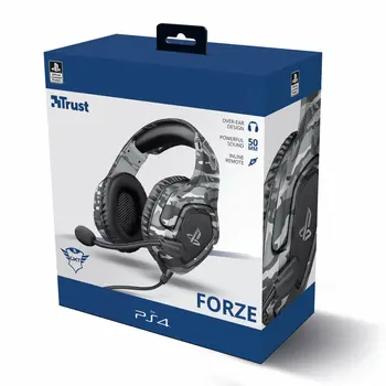 Wireless Headphones Trust 23531 GXT488 Grey