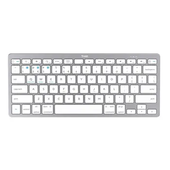 Wireless Keyboard Trust 24651 Qwerty US Silver Monochrome
