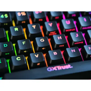 Gaming Keyboard Trust GXT 867 Acira Black Multicolour QWERTY Qwerty US