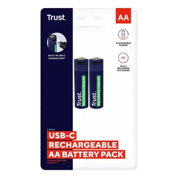 Batteries Trust 25584 AA 3,7 V (2 Units)