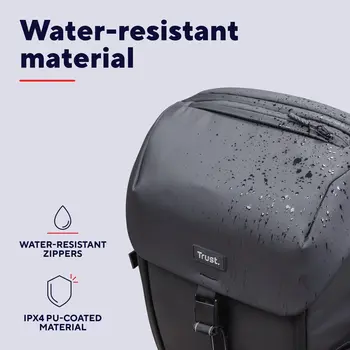 Laptop Backpack Trust 25669 Grey 17"