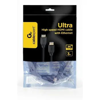 HDMI Cable GEMBIRD CC-HDMI8K-3M Black 3 m 8K Ultra HD Male Plug/Male Plug