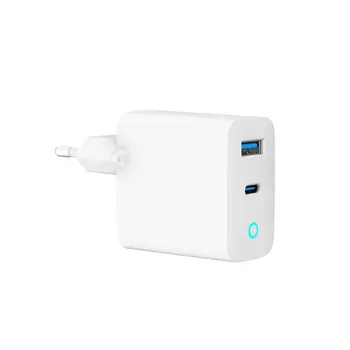 Wall Charger GEMBIRD TA-UC-PDQC45L-W-01 White 45 W
