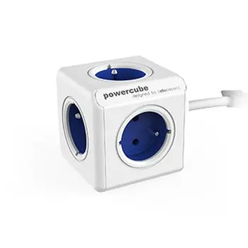 Cube multiplugs Allocacoc 2300BL/FREXPC Blue White 1,5 m