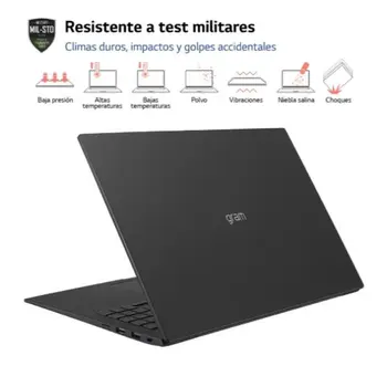 Laptop LG 17Z90R-E.AD75B 17" i7-1360P 32 GB RAM 512 GB SSD NVIDIA GeForce RTX 3050 Spanish Qwerty