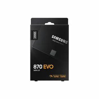 Hard Drive Samsung 870 EVO 250 GB SSD Black