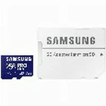 Micro SD Memory Card with Adaptor Samsung MicroSDHC PRO Plus 256GB