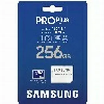 Micro SD Memory Card with Adaptor Samsung MicroSDHC PRO Plus 256GB