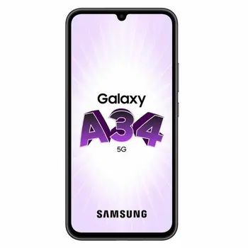 Smartphone Samsung A34 5G 6,6" 6 GB RAM 128 GB Black Grey Steel