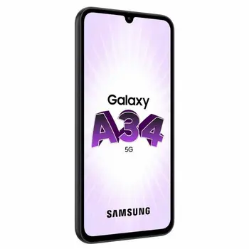 Smartphone Samsung A34 5G 6,6" 6 GB RAM 128 GB Black Grey Steel
