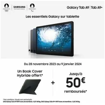 Tablet Samsung 11" 8 GB RAM 128 GB Navy Blue