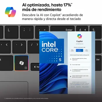 Laptop LG 15U50T-G.AA56B Spanish Qwerty 15" 16 GB RAM 512 GB SSD