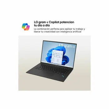 Laptop LG 14Z90RU-G.AA55B 14" i5-1334U 16 GB RAM 512 GB 512 GB SSD Spanish Qwerty