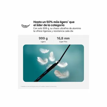 Laptop LG 14Z90RU-G.AA55B 14" i5-1334U 16 GB RAM 512 GB 512 GB SSD Spanish Qwerty