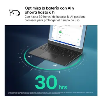 Laptop LG 14ZD90T-G.AX78B 14" 16 GB RAM 1 TB SSD Spanish Qwerty