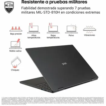 Laptop LG 14ZD90T-G.AX78B 14" 16 GB RAM 1 TB SSD Spanish Qwerty