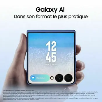 Smartphone Samsung Galaxy Z Flip7 12 GB RAM 256 GB Black 6,8"