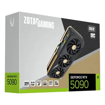 Graphics card Zotac ZT-B50900J-10P nvidia geforce rtx 5090 GDDR7