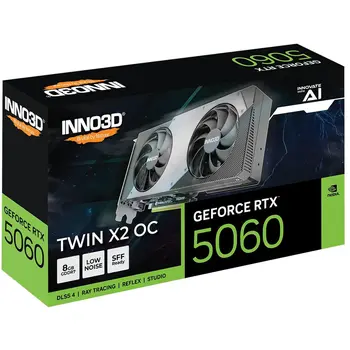 Graphics card INNO3D N50602-08D7X-195070N GEFORCE RTX 5060 8 GB